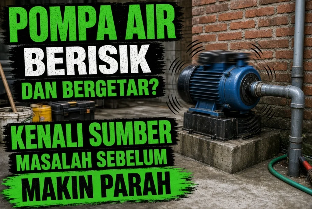 Penyebab Pompa Air menyala tetapi tidak keluar air