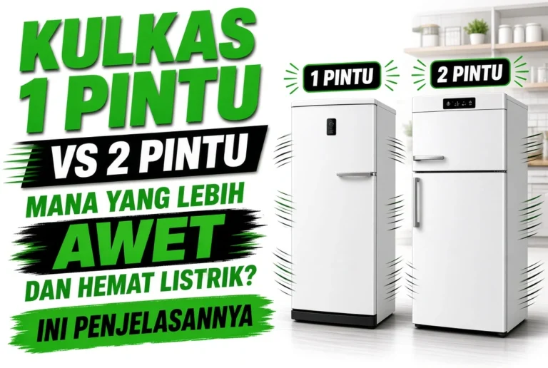 Perbandingan kualitas Kulkas satu pintu dengan dua pintu